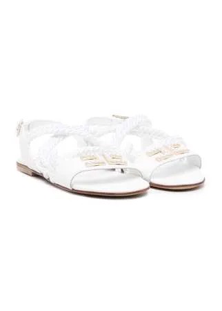 Elisabetta Franchi La Mia Bambina босоножки с ремешками