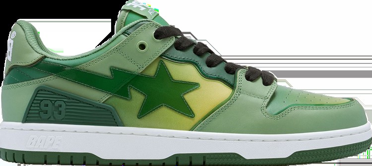Кроссовки Sk8 Sta #5 'Green Gradient', зеленый