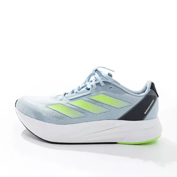 Кроссовки adidas Running Duramo Speed, белый/черный/голубой