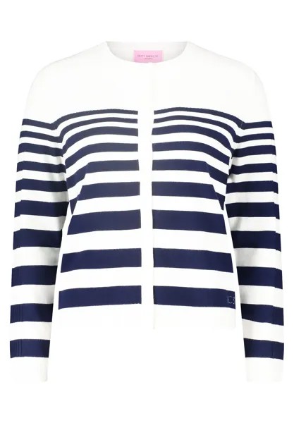 Кардиган Betty Barclay Feinstrickjacke mit Ringel, цвет Patch Cream/Dark Blue