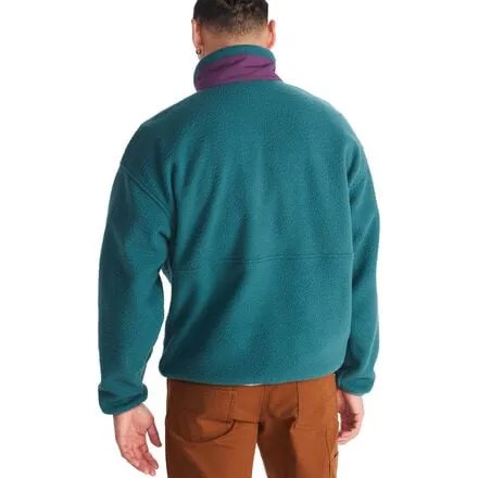 94 Э.КО. Куртка из переработанного флиса мужская Marmot, темно-голубой