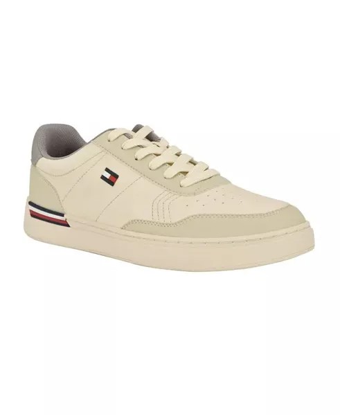 Мужские низкие модные кроссовки Jaran Tommy Hilfiger, слоновая кость