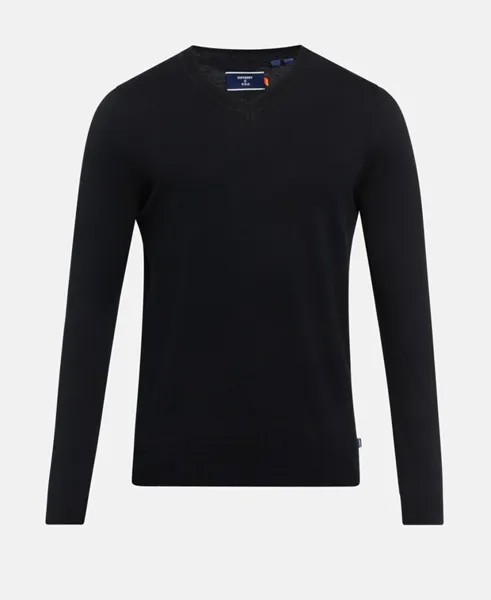 Джемпер с длинными рукавами Superdry, черный