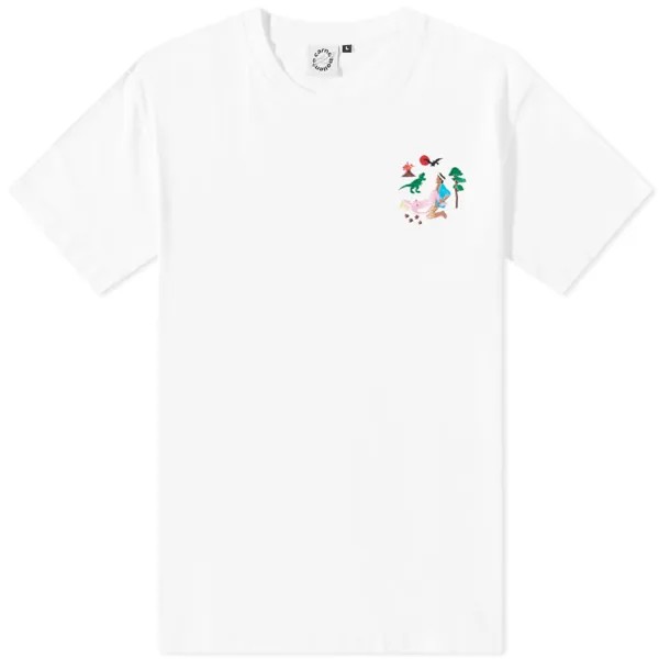 Футболка Carne Bollente Exploring Jurassic Embroidered Tee
