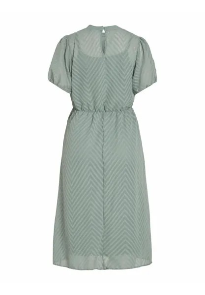 Повседневное платье MIDI KURZARMELIGES VILA, цвет Green Milieu