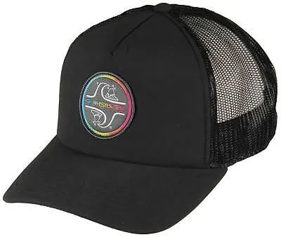 Кепка Quiksilver Groundswell Trucker — черная — новинка