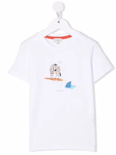 Paul Smith Junior футболка с графичным принтом