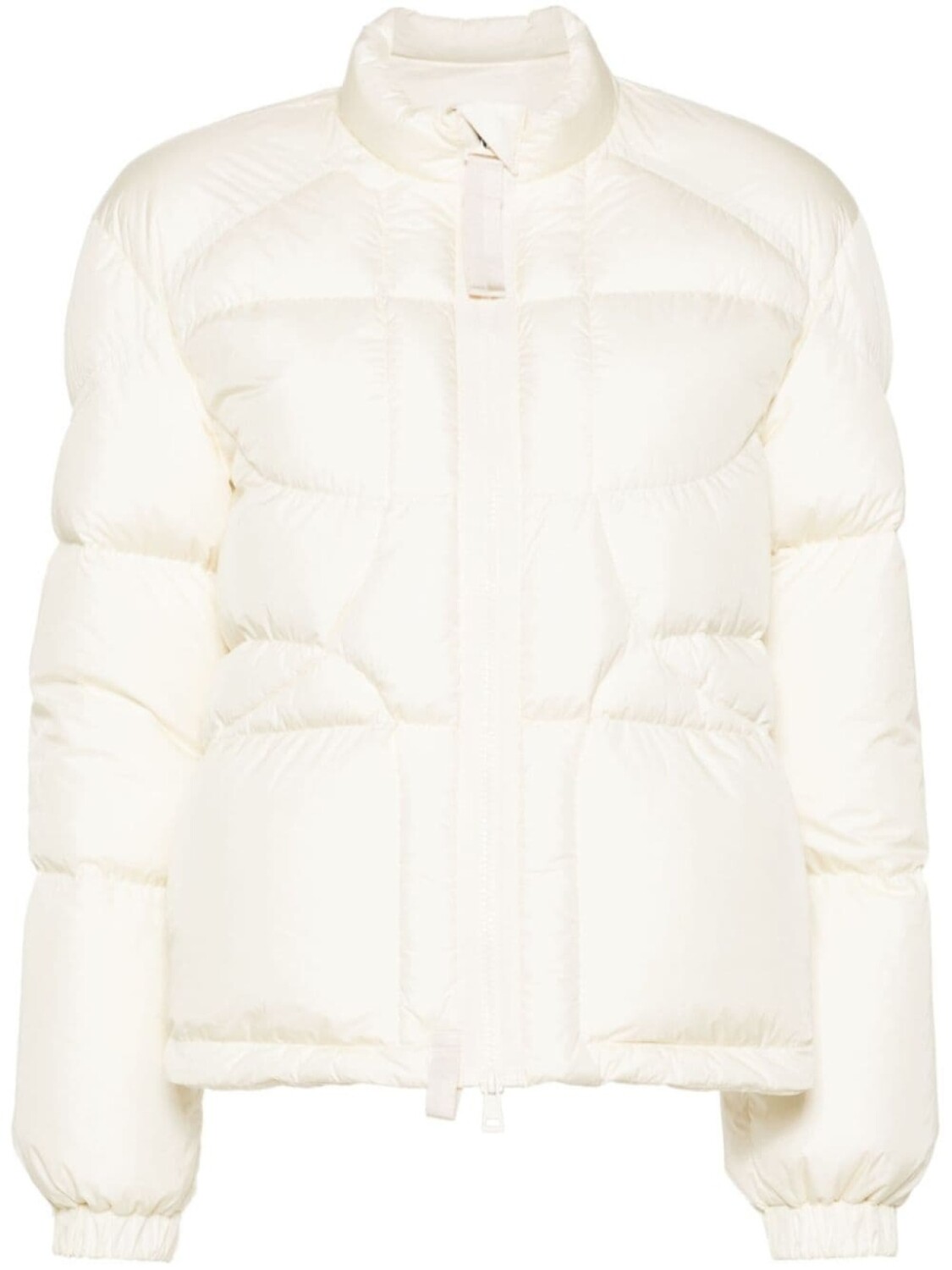 Moncler стеганый пуховик Yazi, нейтральный цвет