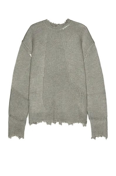 Свитер C2H4 Arc Sculpture Knit, цвет Snowflake Gray
