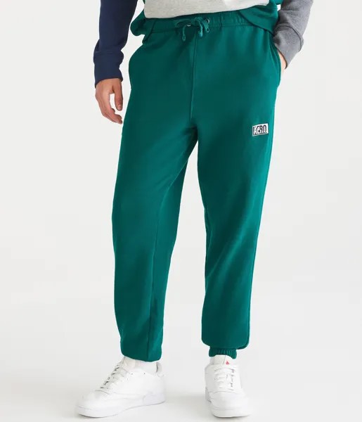 Спортивные брюки с логотипом Aero Box Aeropostale, зеленый