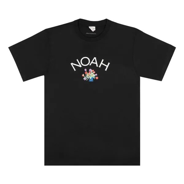 Футболка Noah x Wesselmann Core Logo Tee, черный