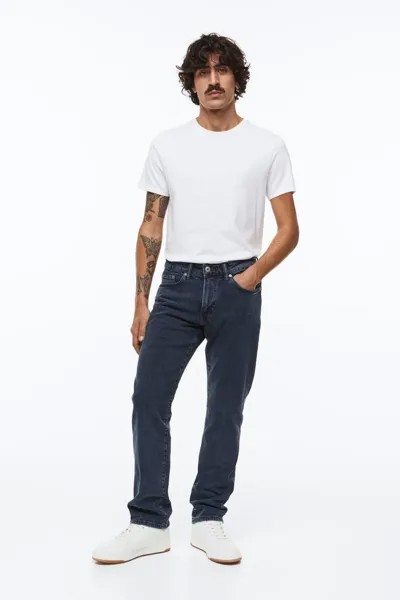 Обычные джинсы H&M, темно-синий