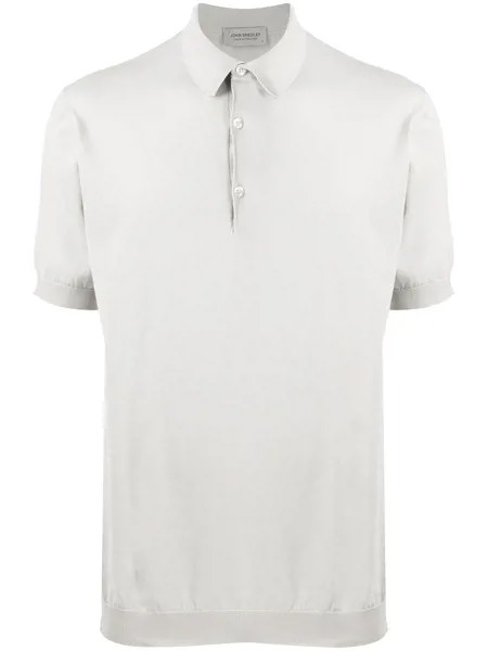 John Smedley трикотажная рубашка поло