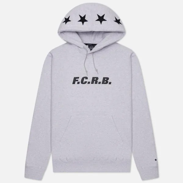 Мужская толстовка F.C. Real Bristol Star Applique Classic Logo Hoodie серый, Размер S