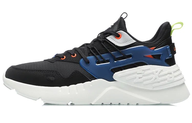 LINING EXD Lifestyle Shoes Men Low-top Black/Blue