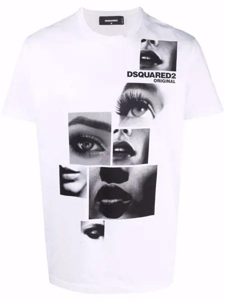 Dsquared2 футболка с фотопринтом