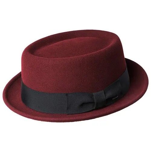 Шляпа Bailey, размер 57, бордовый, розовый