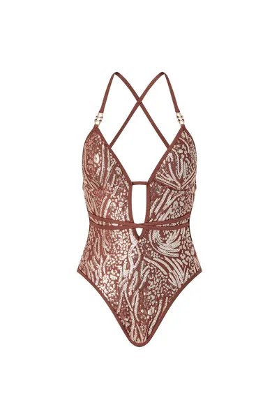 Мягкий купальник Sultry Heat Ann Summers, серебро