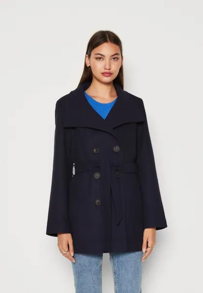 Пальто классическое Onlmedina Short Belted Coat ONLY, цвет night sky