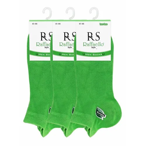 Носки Raffaello Socks, 3 пары, размер 41-44, салатовый