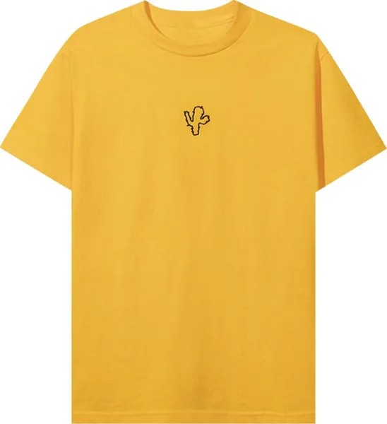 Футболка Anti Social Social Club x Cactus Plant Flea Market Club Tee 'Yellow', желтый