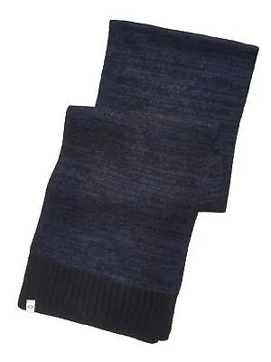 ALFANI Мужской зимний шарф темно-синего цвета космической окраски