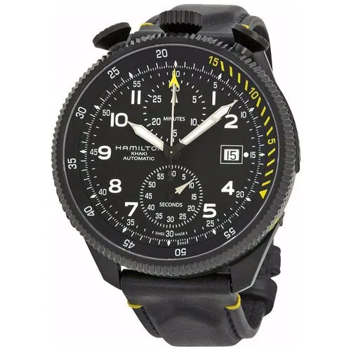 Наручные часы Hamilton Khaki Aviation H76786733, черный