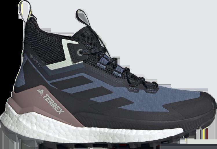 Ботинки Adidas Wmns Terrex Free Hiker 2 GORE-TEX 'Wonder Steel Black', синий