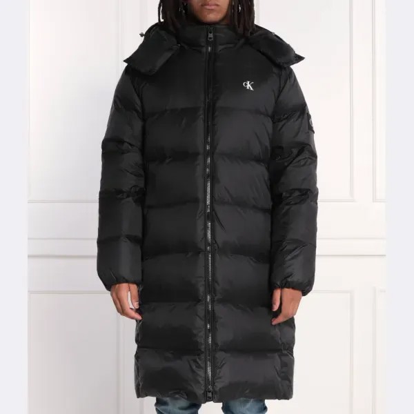 Пуховое пальто Calvin Klein, черный