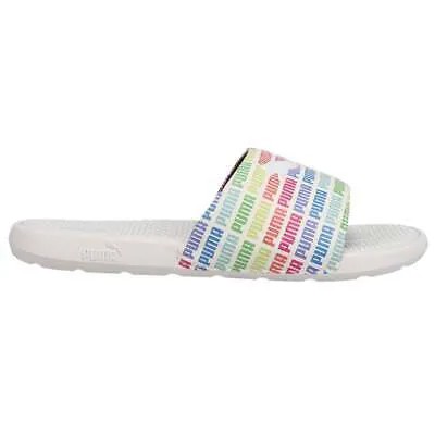 Белые повседневные сандалии Puma Cool Cat Echo Bx Slide Youth Boys 383617-02
