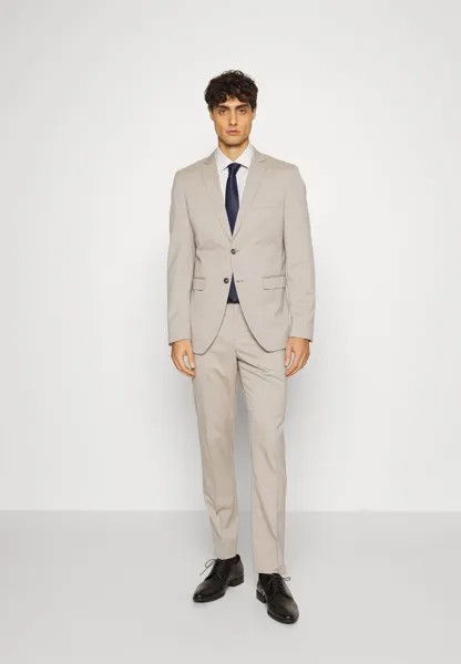 Костюм SLHSLIM MYLOLOGAN SUIT Selected Homme, бежевый