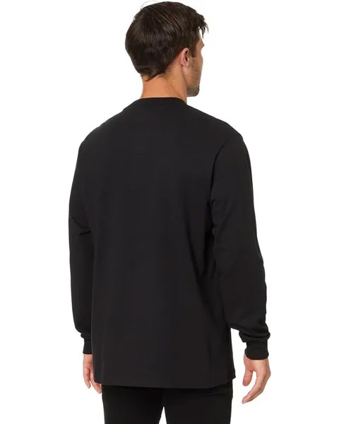 Рубашка BOSS Dotopaxi Sprayed Logo Long Sleeve Shirt, цвет Dark Black