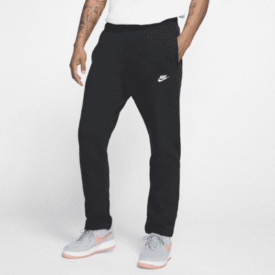 Брюки Nike Sportswear Club Fleece, черный/белый