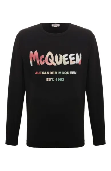 Хлопковый лонгслив Alexander McQueen