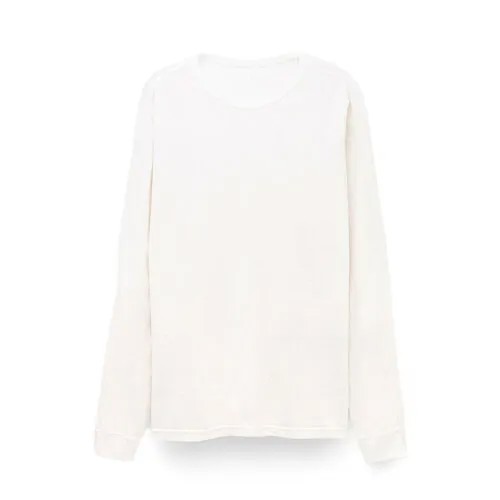 Лонгслив Maharishi 5245 hemp cross oversized l/s t-shirt, размер 54, , белый