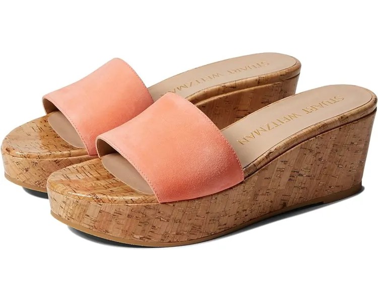 Туфли Stuart Weitzman Summer Wedge, цвет Apricot