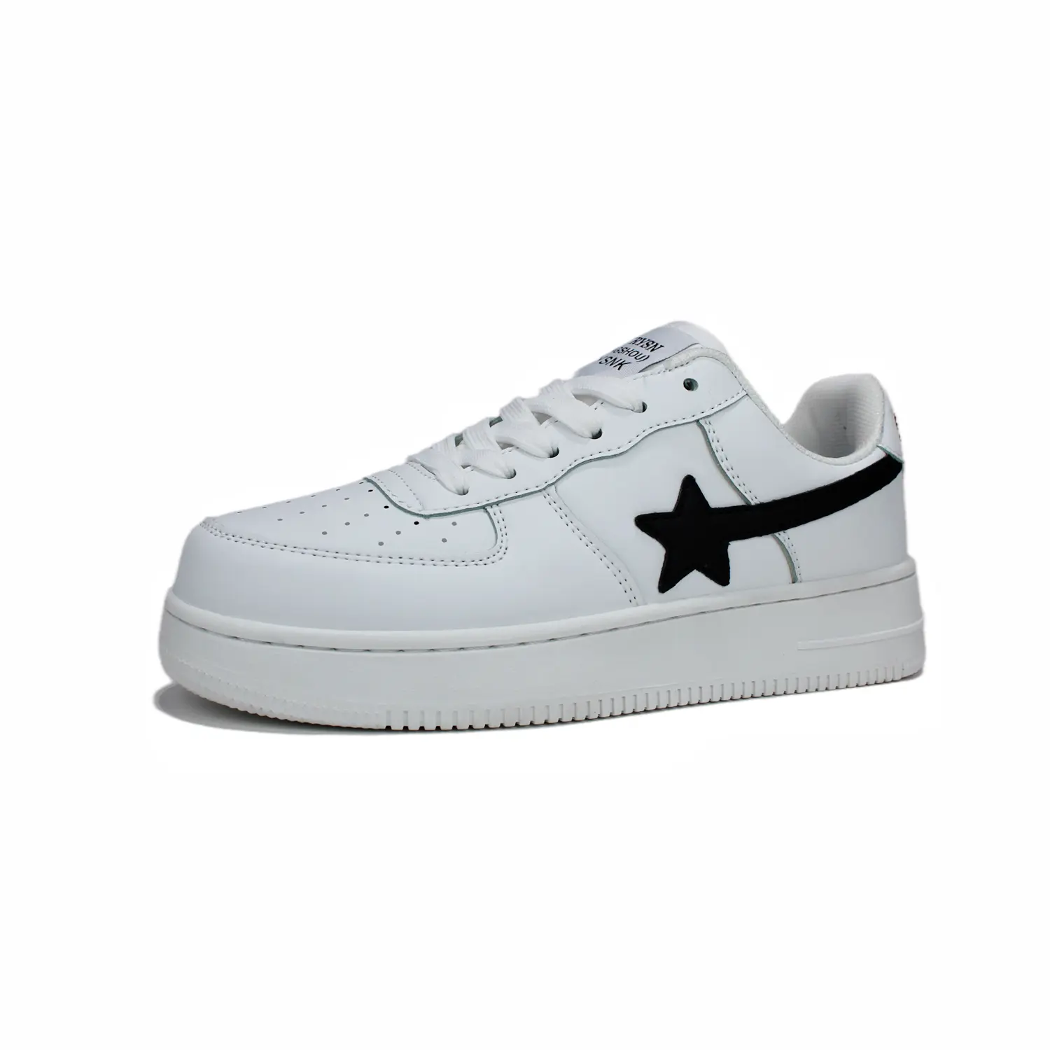 Кроссовки STUR YSN Skateboarding Shoes Unisex Low-top, белый/черный