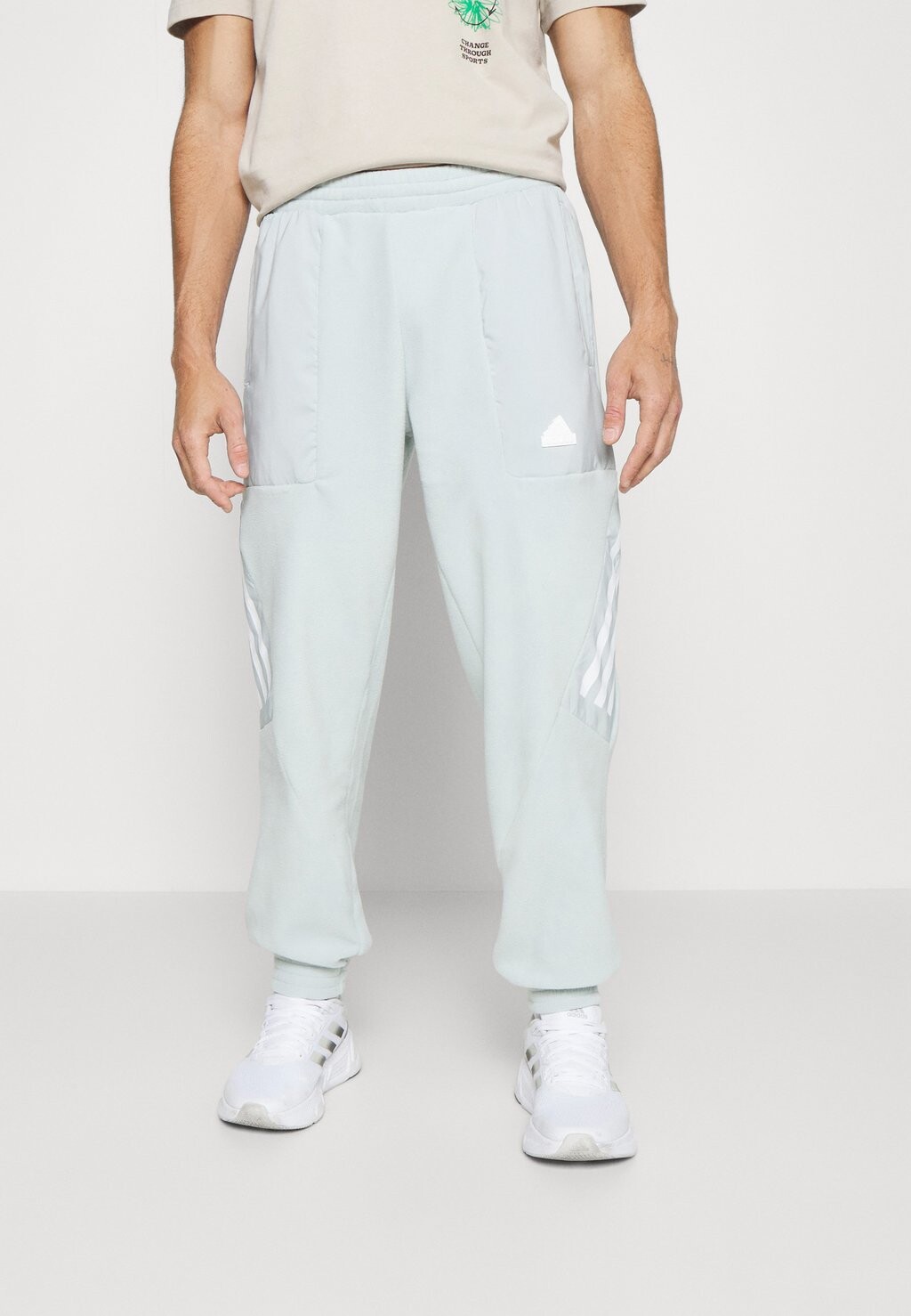 Спортивные брюки Future Icons 3-Stripes adidas Sportswear, цвет silver