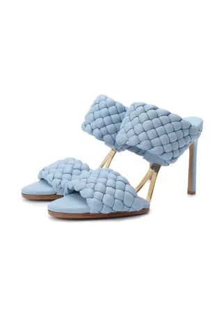 Кожаные мюли BV Curve Bottega Veneta