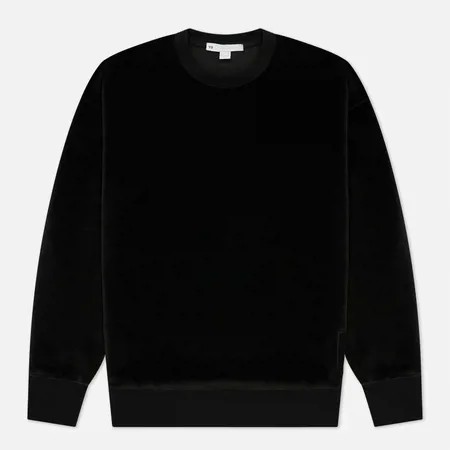 Мужская толстовка Y-3 Square Velvet Spacer Crew Neck, цвет чёрный, размер M