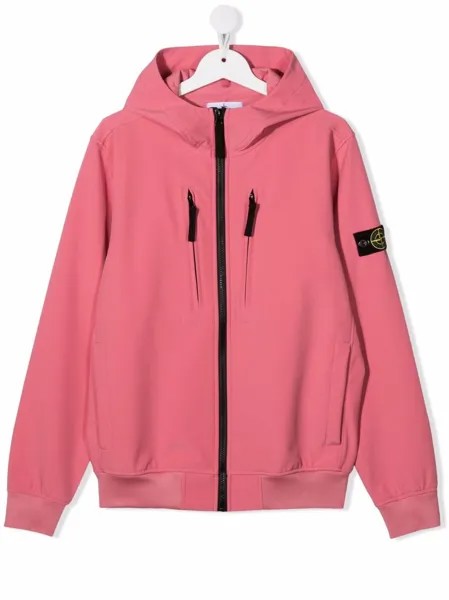 Stone Island Junior худи на молнии