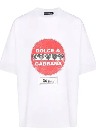 Dolce & Gabbana футболка с принтом