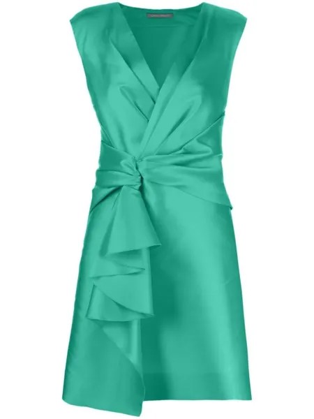 Alberta Ferretti платье без рукавов, зеленый