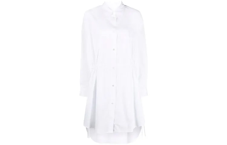 Платье с длинными рукавами женское белое Mm6 Maison Margiela