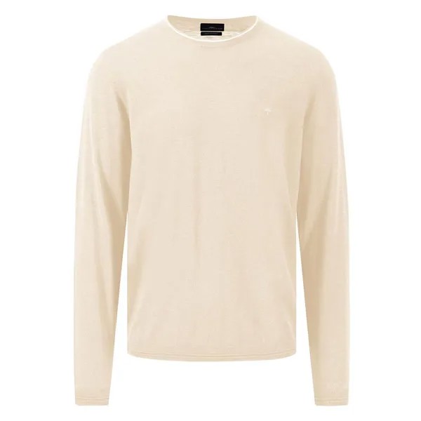 Свитер Fynch Hatton 1403700 o neck, бежевый