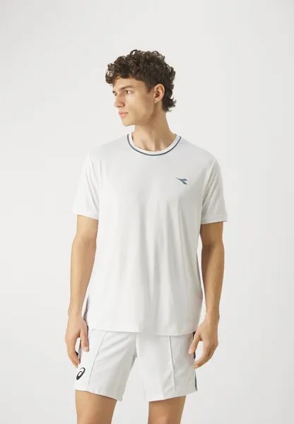 Спортивная футболка ICON Diadora, цвет optical white