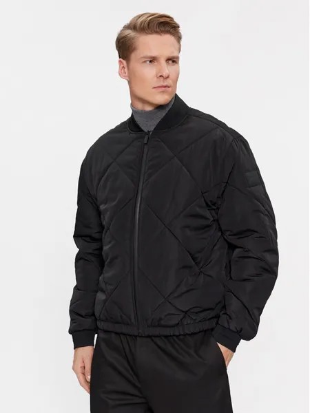 Бомбер стандартного кроя Calvin Klein, черный