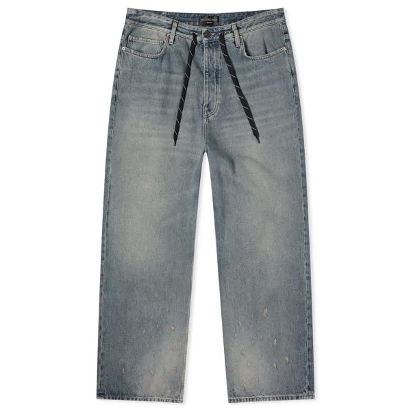 Джинсы Balenciaga Baggy Jeans, цвет Medium Blue Denim