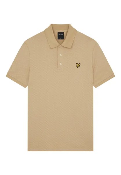 Поло SS GRID TEXTURE Lyle & Scott, каирнгормс хаки