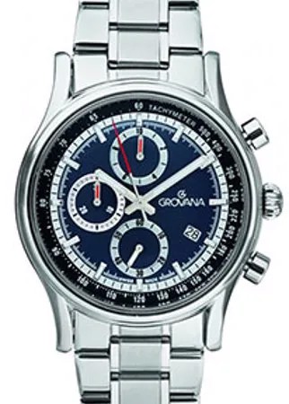 Швейцарские наручные  мужские часы Grovana 1730.9135. Коллекция Chrono